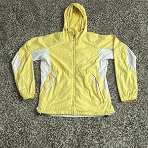 Vintage Columbia Yellow Windbreaker Rain Coat